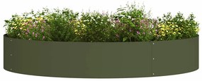 vidaXL Γλάστες Κήπου 5 τεμ Ελιάς 120x120x20 εκ. Χάλυβας