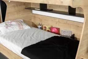 Stewehome Κουκέτα με σκάλα και συρτάρι