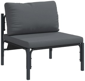 vidaXL Σετ Καναπέ Κήπου 4 pcs Ανθρακί Ατσάλι