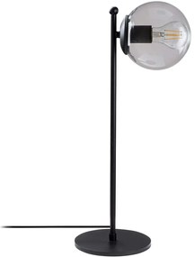 Φωτιστικό Επιτραπέζιο Faze 521SHN2205 25x25x56cm E27 40W Black-Clear Opviq