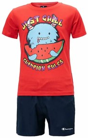 Αθλητικό Σετ για Παιδιά Champion Essentials Κόκκινο