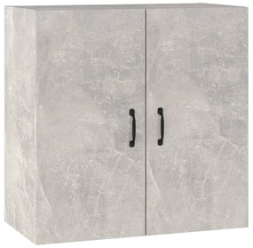 vidaXL Ντουλάπι Τοίχου Γκρι Σκυρ. 60x31x60 εκ. Επεξεργασμένο Ξύλο