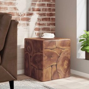 vidaXL Σκαμπό από Μασίφ Ξύλο Teak