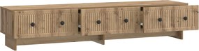 vidaXL Ντουλάπι TV 147 x 34,5 x 30 εκ Artisan Δρυς Επεξεργασμένο Ξύλο