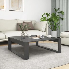 vidaXL Τραπεζάκι Σαλονιού Γκρι 100 x 100 x 35 εκ. Μοριοσανίδα