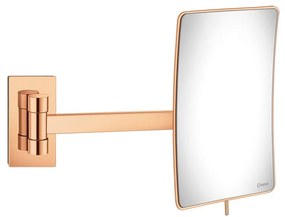 Καθρέπτης Μεγεθυντικός Επτοίχιος Μεγέθυνση x3 Rose Gold 24K Sanco Cosmetic Mirrors MR-305-A06