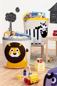 3Sprouts Καλάθι για τα παιχνίδια, Zebra