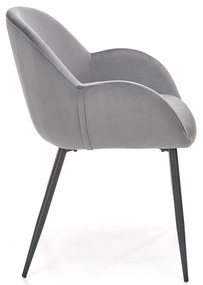 K480 chair grey DIOMMI V-CH-K/480-KR-POPIEL