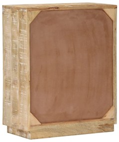 vidaXL Ντουλάπι με Συρτάρι 60 x 30 x 75 εκ. από Μασίφ Ξύλο Μάνγκο