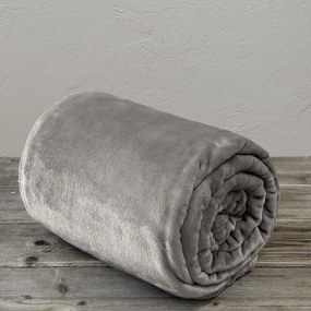 Κουβέρτα Fleece Υπέρδιπλη (220x240) Kocoon Meleg Γκρι