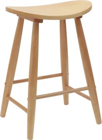 vidaXL Καρέκλες φαγητού 2 pcs Φυσικό 46 x 37 x 63 εκ