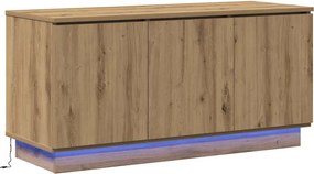 vidaXL Ντουλάπι TV 100 x 38 x 49 εκ. Artisan Oak Επεξεργασμένο Ξύλο