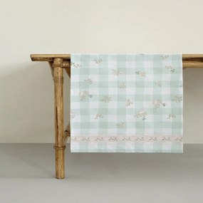 Runner Iris Mint Nima 48Χ150 100% Cotton