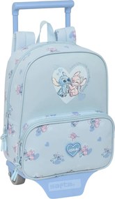 Σχολική Τσάντα Lilo &amp; Stitch Μπλε 22 x 27 x 10 cm