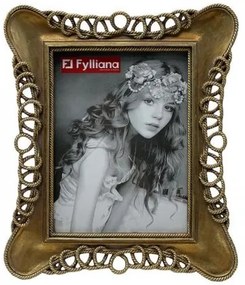 ΚΟΡΝΙΖΑ Fylliana FL24057 15x20 ΧΡΥΣΟ ΑΝΤΙΚΕ ΧΡΩΜΑ 24x3x29εκ 279-225-300