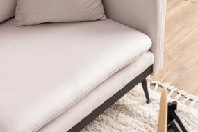 Γωνιακός Καναπές Εκρού REYA 65x245x75