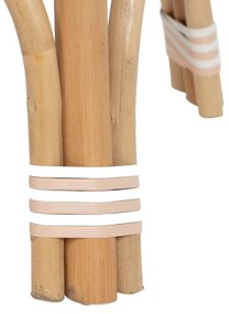 Βοηθητικό Τραπέζι 50 x 50 x 67 cm Φυσικό Μπεζ ρατάν