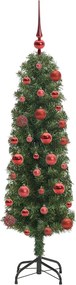 vidaXL Τεχνητό Χριστουγεννιάτικο Δέντρο με 150 LED Πράσινο 120 cm