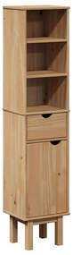 vidaXL Ντουλάπι Μπάνιου OTTA 35x30x159 εκ. Μασίφ Ξύλο Πεύκου