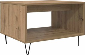 vidaXL Τραπεζάκι σαλονιού artisan δρυς 60 x 50 x 40 εκ