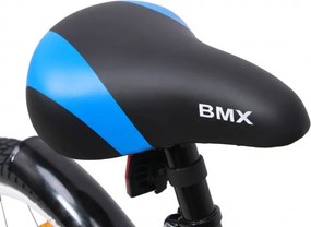 BMX Fun 16 Inch 28 cm Boys Coaster Brake Black/Blue