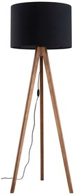 Φωτιστικό Δαπέδου Grand 16005 Φ50x145cm 1xE27 15W Walnut-Black TK Lighting