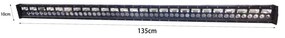 LED Προβολέας μπάρα  375W - LED Irradiation light bar