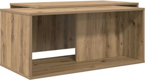 vidaXL Σετ Τραπεζιού Για Καφέ 2 pcs Artisan Oak Επεξεργασμένο ξύλο