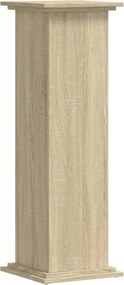 vidaXL Βάσεις Φυτών Sonoma Δρυς 33x33x100εκ. Επεξεργασμένο Ξύλο