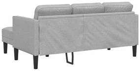 vidaXL Σετ Καναπέ Σκούρο γκρι 173 x 131 x 67 εκ ύφασμα