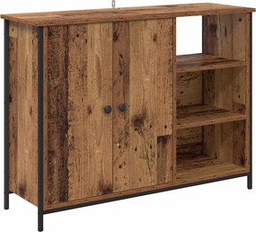 vidaXL Πλαϊνό γραφείο Παλιό Ξύλο 100 x 33 x 75 εκ Επεξεργασμένο ξύλο