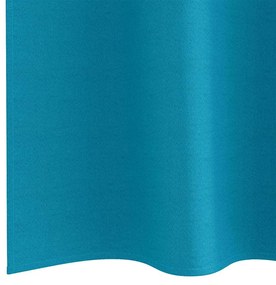 vidaXL Κουρτίνες με κουρτίνες 2 pcs Τιρκουάζ 140x140cm Πολυεστέρας