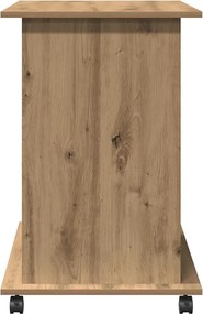 vidaXL Γραφείο Υπολογιστή Τεχνίτης Δρυς 80 x 50 x 75εκ από Μοριοσανίδα