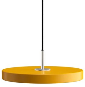Φωτιστικό Οροφής Asteria Mini Steel 2211C4174 Φ31x3.3cm Led 900lm 14W 3000k Saffron Yellow Umage