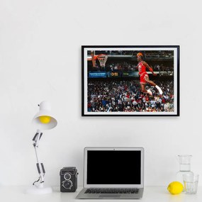 Πόστερ &amp; Κάδρo Michael Jordan KDS019B 30x40cm Εκτύπωση Πόστερ (χωρίς κάδρο)
