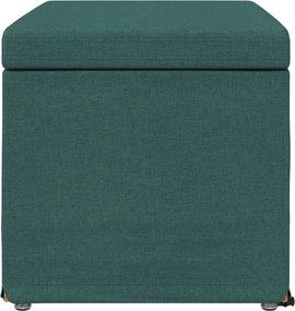VidaXL Σκαμνί Σκούρο Πράσινο 61 x 41 x 40 εκ