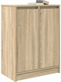 vidaXL Συρταριέρα Sonoma Δρυς 57x34x76 εκ. Επεξεργασμένο Ξύλο