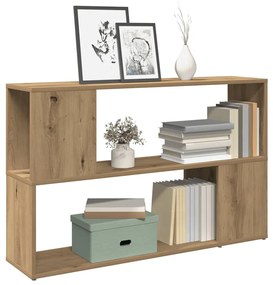 vidaXL Βιβλιοθήκη Αρτισιανή Δρυς 100x24x63 εκ. Επεξεργ. Ξύλο