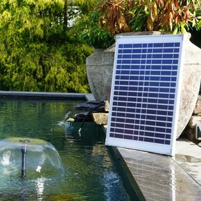 Ubbink Σετ Αντλίας Κήπου/Σιντριβανιού SolarMax 1000 με Ηλιακό Πάνελ - Μαύρο