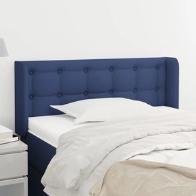 vidaXL Κεφαλάρι με Πτερύγια Μπλε 93x16x78/88 εκ. Υφασμάτινο