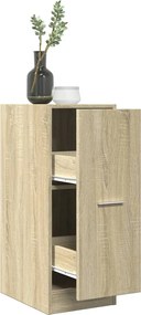 vidaXL Συρταριέρα Γενικής Χρήσης Sonoma Δρυς 30x41x77,5 εκ Επεξ. Ξύλο
