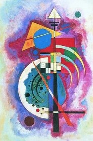 Εκτύπωση τέχνης Tribute to Grohmann - Hommage to Grohmann, Wassily Kandinsky