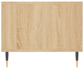 vidaXL Τραπεζάκι Σαλονιού Sonoma Δρυς 102x50x40 εκ. από Επεξεργ. Ξύλο