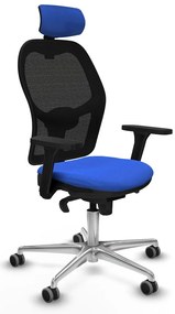 Καρέκλα γραφείου με κεφαλάρι Jorquera Piqueras y Crespo 3D086G2 Μπλε