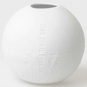 Βάζο Let The Good Times Roll RD0017180 14x13,5cm White Raeder Porcelain