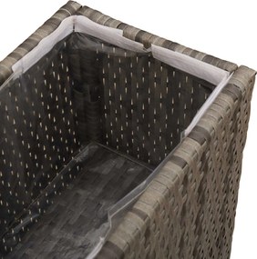 vidaXL Ψηλός γλάστρα 55 x 22 x 70 εκ Ναι