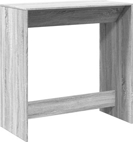vidaXL Τραπέζι Μπαρ Γκρι Sonoma 102x50x103,5εκ. Επεξεργ. Ξύλο