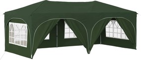 vidaXL Αυτοσχέδιο Μόρφωση 574 x 289 x 245 cm Πράσινο Ύφασμα Όξφορντ