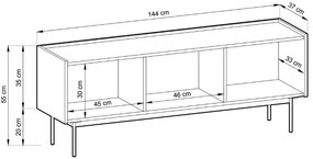 Έπιπλο τηλεόρασης Palestino-Leuko