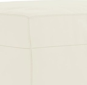 vidaXL Σετ Καναπέ 3 Τεμαχίων Κρεμ Βελούδο